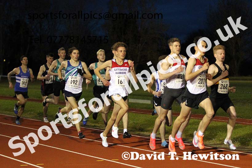 1500 metres, North East Grand Prix No. 1, Monkton on Wednesday, April 28th, 2021. Photo: David T. Hewitson/Sports for All Pics